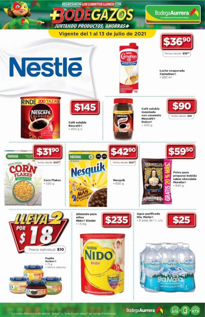 Folleto Bodega Aurrerá Bodegazos de ofertas del 1 al 13 de julio 2021 8 bodega aurrera folleto julio 7