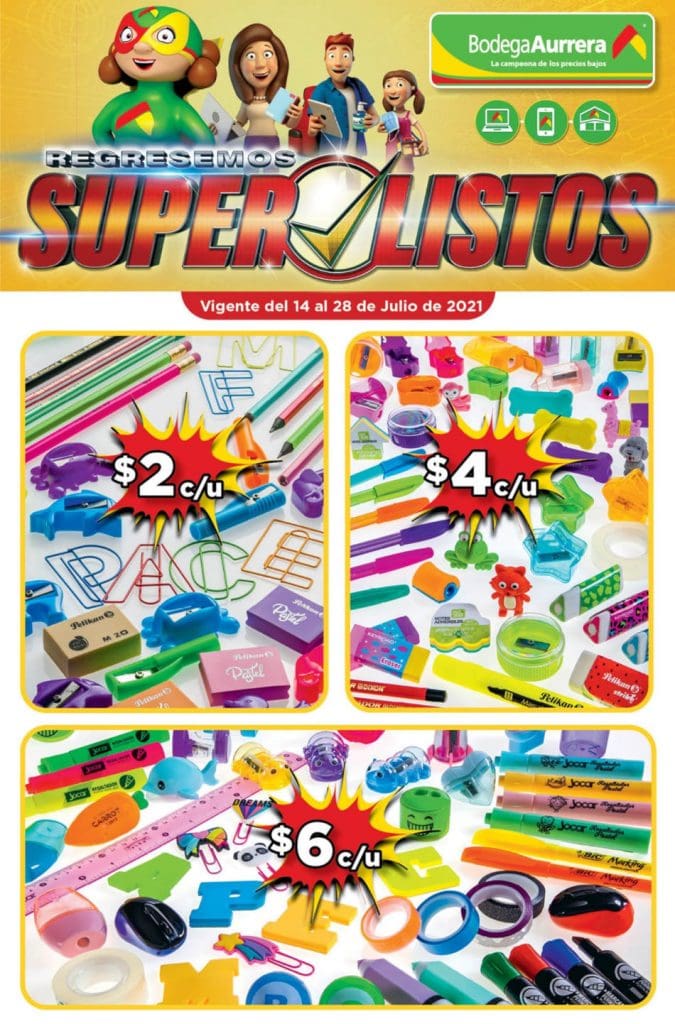 folleto bodega aurrera super listos