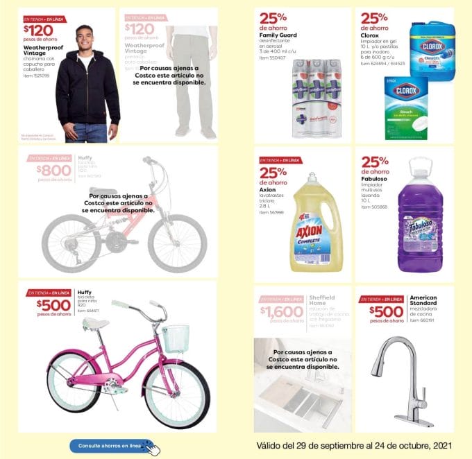 cuponera costco octubre 2021 5