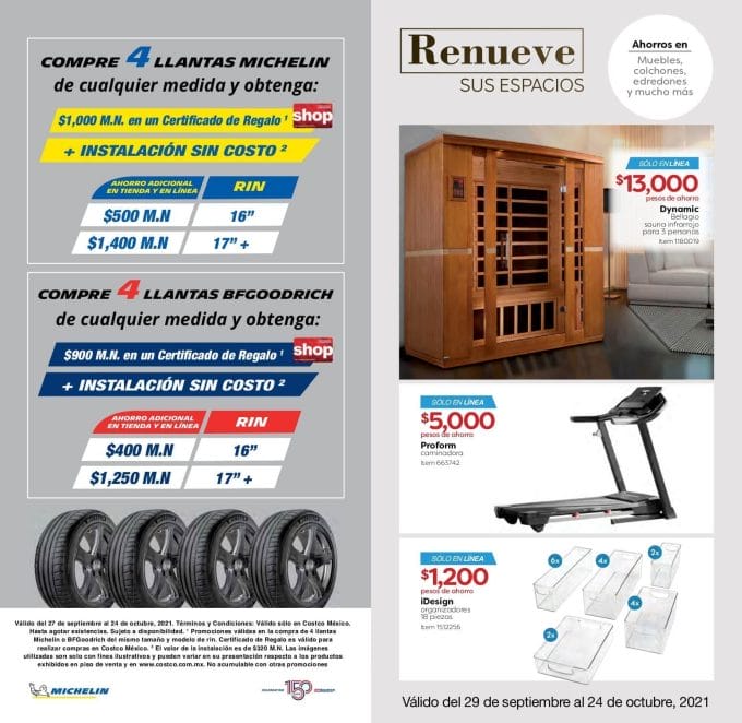 cuponera costco octubre 2021 8