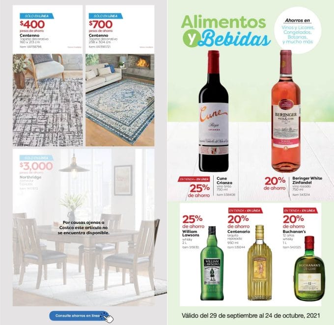 cuponera costco octubre 2021 9