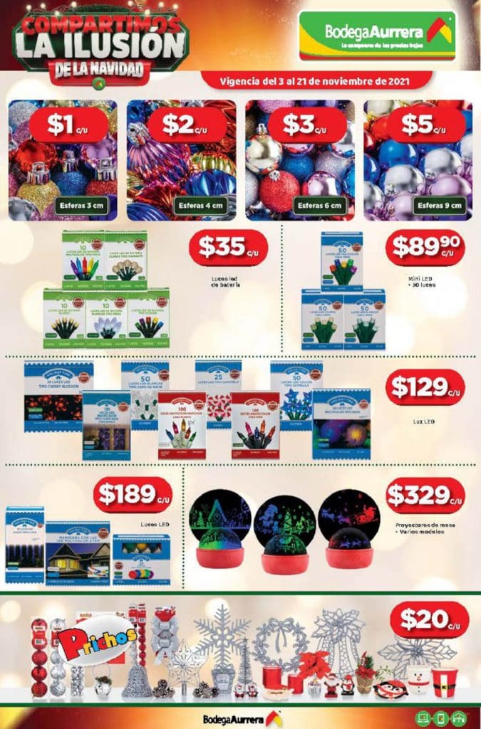 Folleto Bodega Aurrerá Ofertas de Navidad del 3 al 21 de noviembre 2021 5 bodega aurrera navidad 2021 4