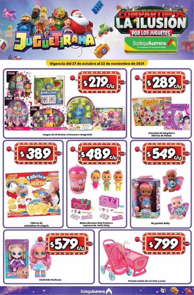 folleto bodega aurrera juguetirama 2021 8