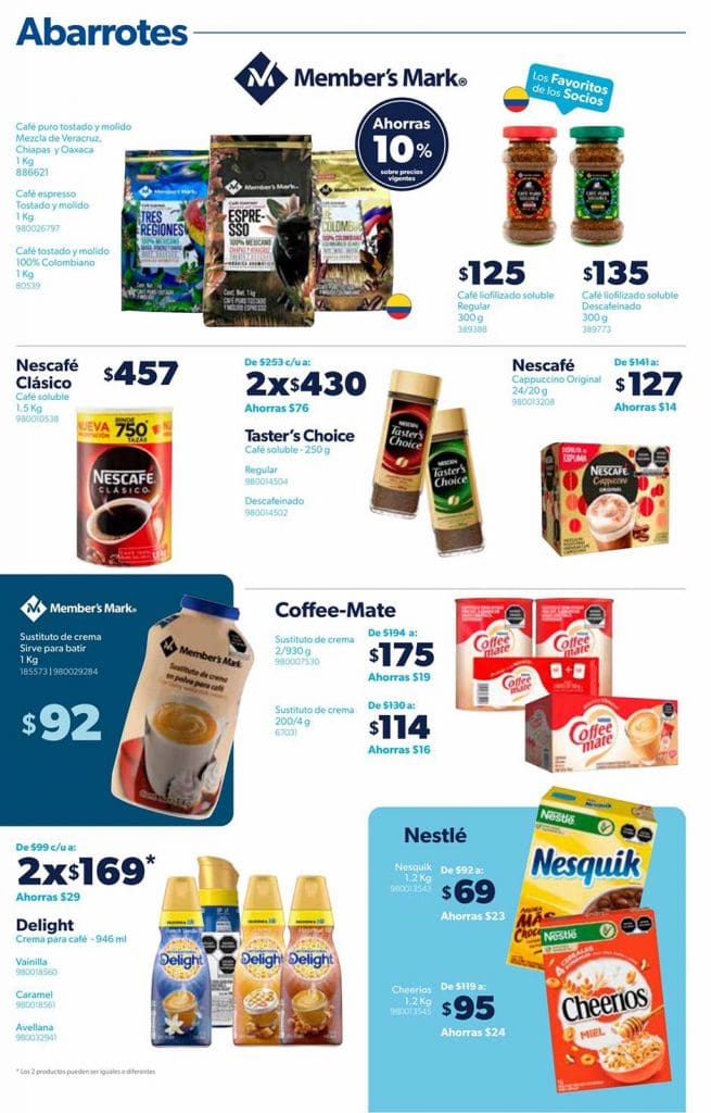 Cuponera Sams Club Folleto de ofertas del 7 al 26 de enero 2022 17 sams cupera ene 2022 16