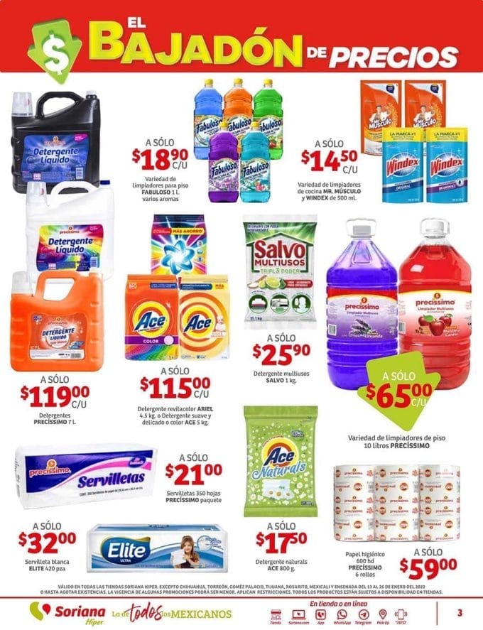 soriana folleto bajadon 2022 3