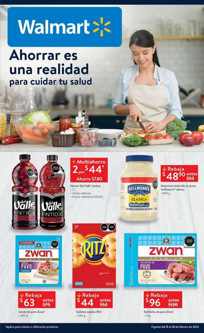 Folleto Walmart ofertas del 15 al 28 de febrero 2022 2 Folleto Walmart del 15 al 28 de febrero 2022