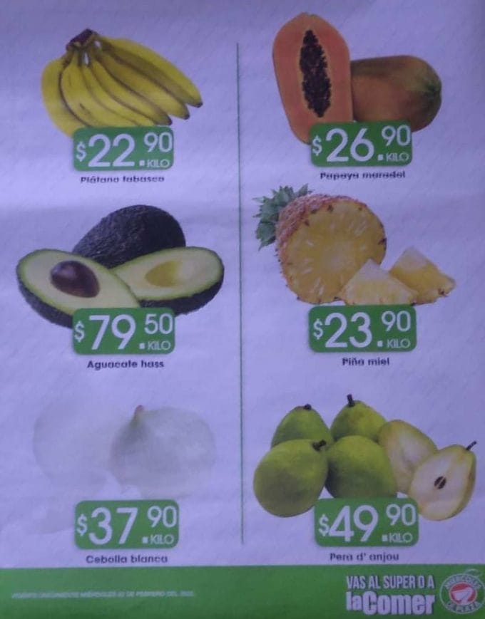 la comer miercoles plaza feb 2 4