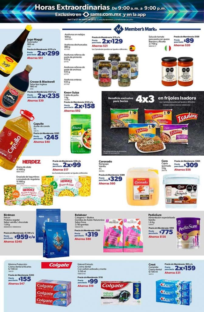 Folleto Sams Club Open House 17 al 21 de marzo 2022 11 sams open house 2022 10