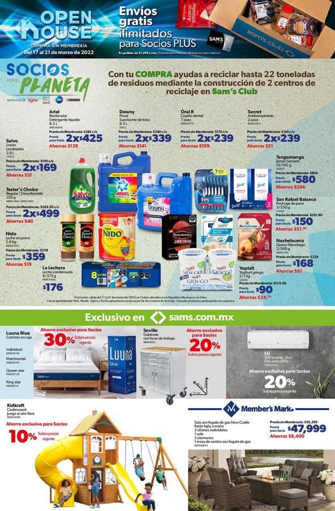 Folleto Sams Club Open House 17 al 21 de marzo 2022 13 sams open house 2022 12