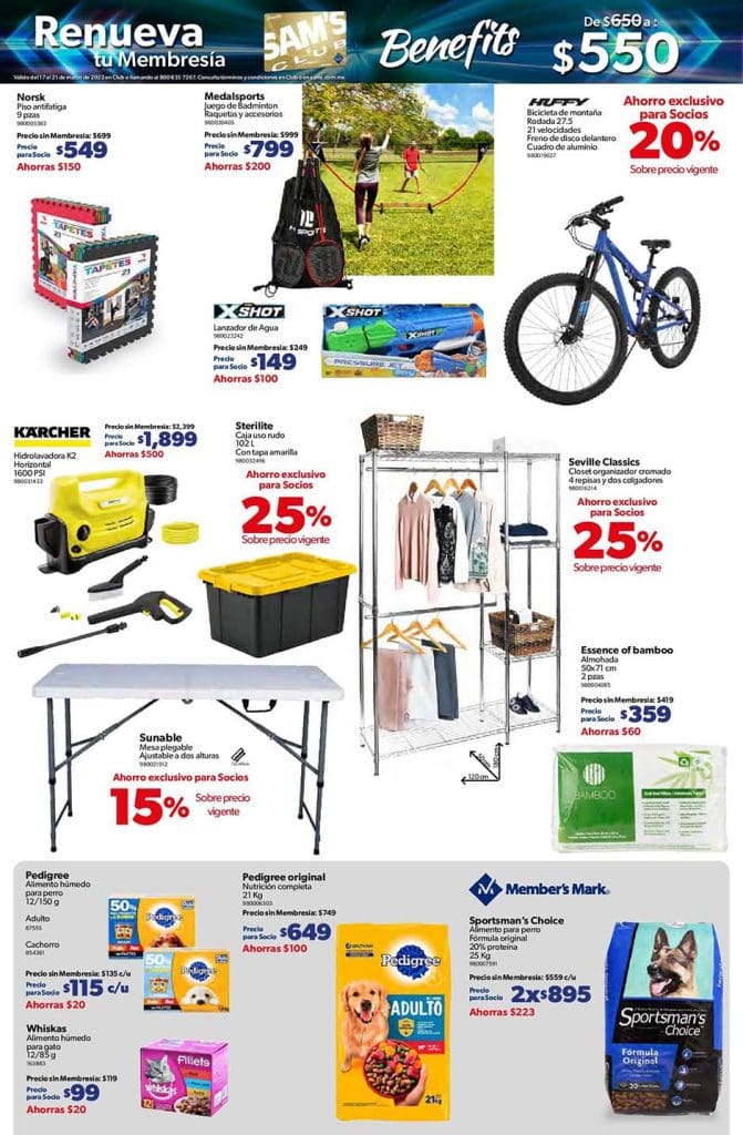 Folleto Sams Club Open House 17 al 21 de marzo 2022 5 sams open house 2022 4