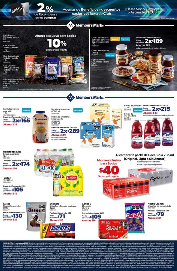 Folleto Sams Club Open House 17 al 21 de marzo 2022 7 sams open house 2022 6