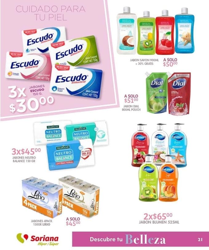 Folleto Soriana Descubre tu Belleza del 15 al 31 de marzo 2022 20 soriana folleto belleza 2022 19