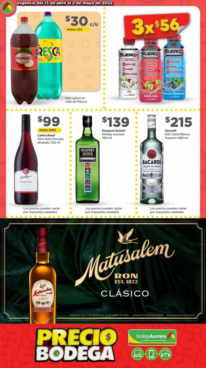 Bodega Aurrerá: Folleto Precio Bodega del 13 de abril al 2 de mayo 2022 12 bodega aurrera folleto precio bodega abril 2022 11