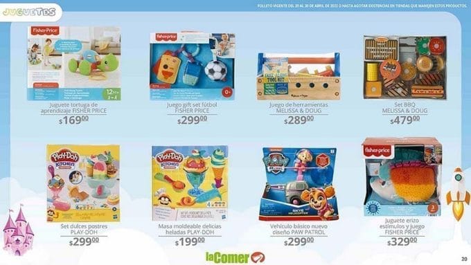 la comer folleto abril 22 20