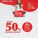Venta Especial Sanborns del 1 al 4 de abril 2022