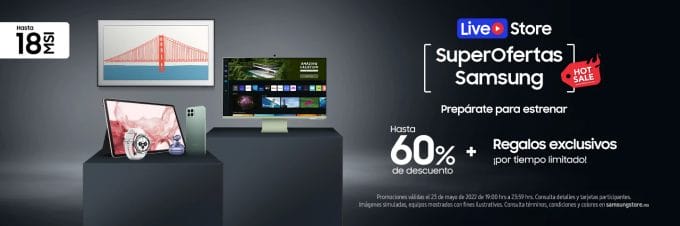 Ofertas Andrea Hot Sale 2022: Hasta 70% de descuento 9 sansung