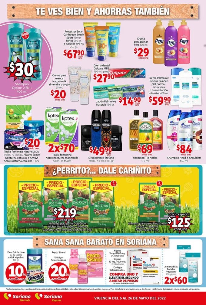 Folleto Soriana Mercado del 6 al 26 de mayo 2022 23 soriana mercado folleto mayo 2022 22