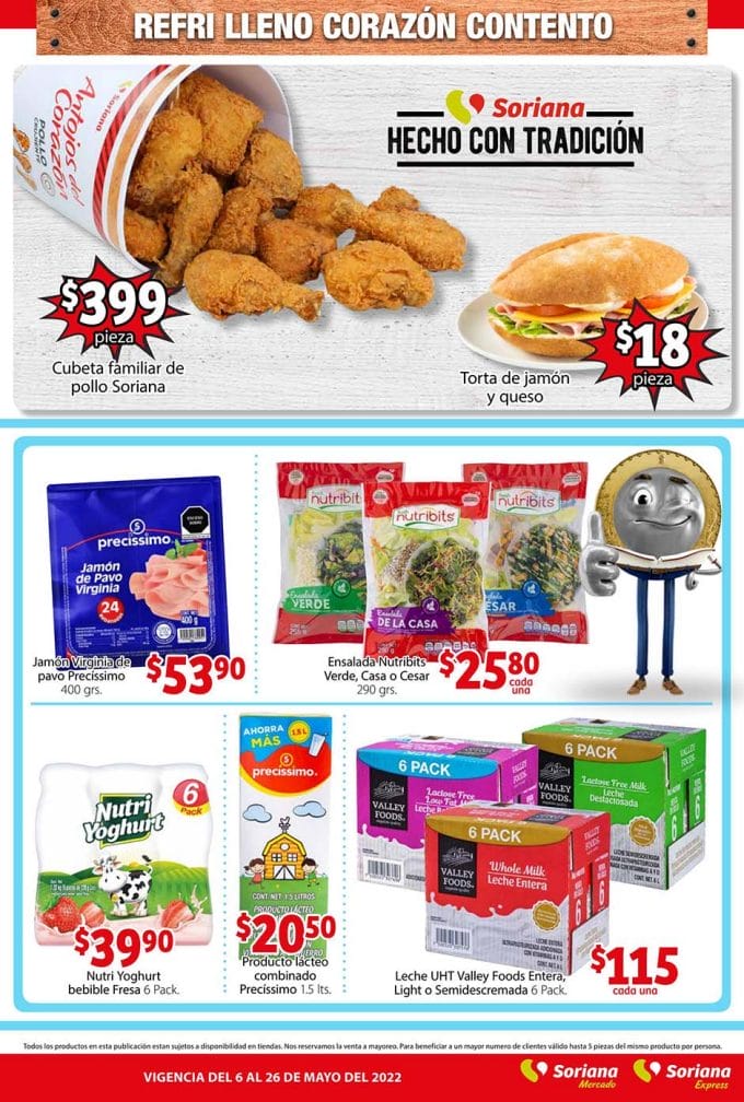 Folleto Soriana Mercado del 6 al 26 de mayo 2022 6 soriana mercado folleto mayo 2022 5