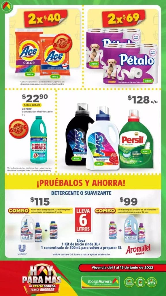 bodega aurrera folleto junio 2022 15