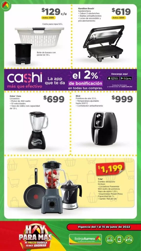 bodega aurrera folleto junio 2022 23