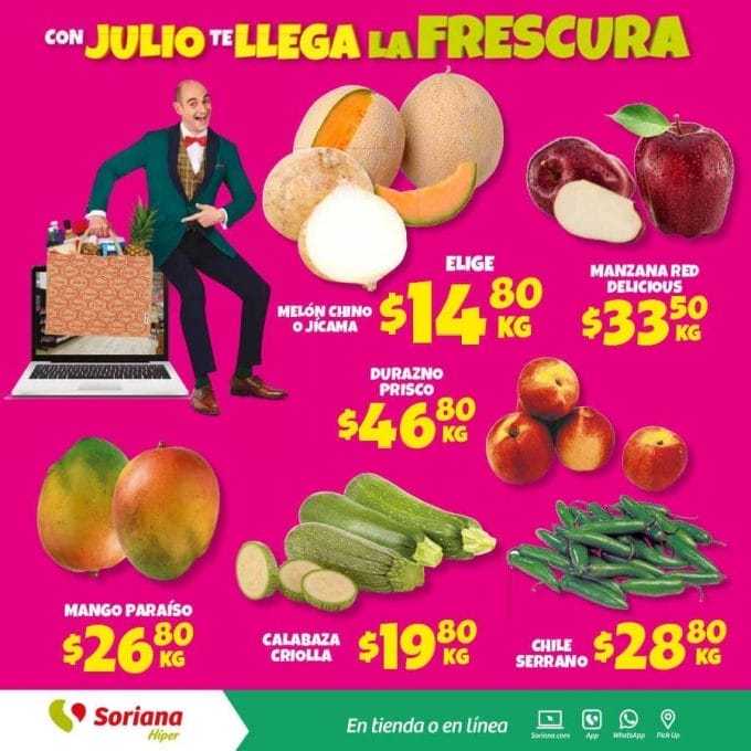 Folleto Soriana Martes y Miércoles del Campo 28 y 29 de junio 2022 3 soriana frutas verduras junio 28 2