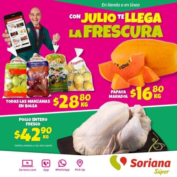 soriana super sureste julio 12