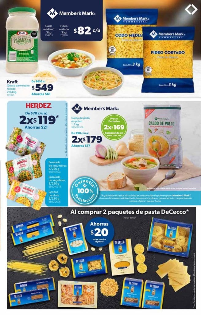 sams cuponera agosto 2022 21