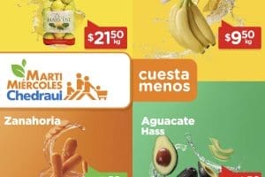 Ofertas Chedraui frutas y verduras 25 y 26 de octubre 2022