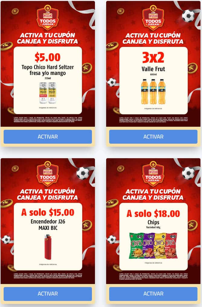 oxxo cupones octubre 2022 3