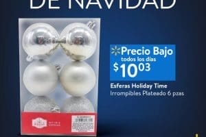 Liquidación Walmart Navidad 2022: Esferas navideñas a $10.03