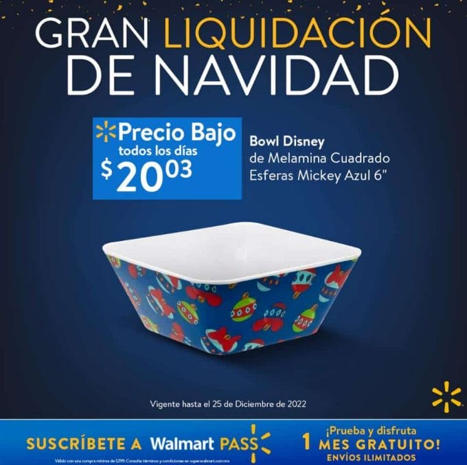 liquidacion walmart navidad 2
