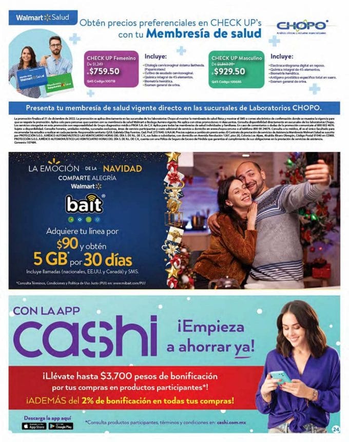walmart folleto navidad 2022 24