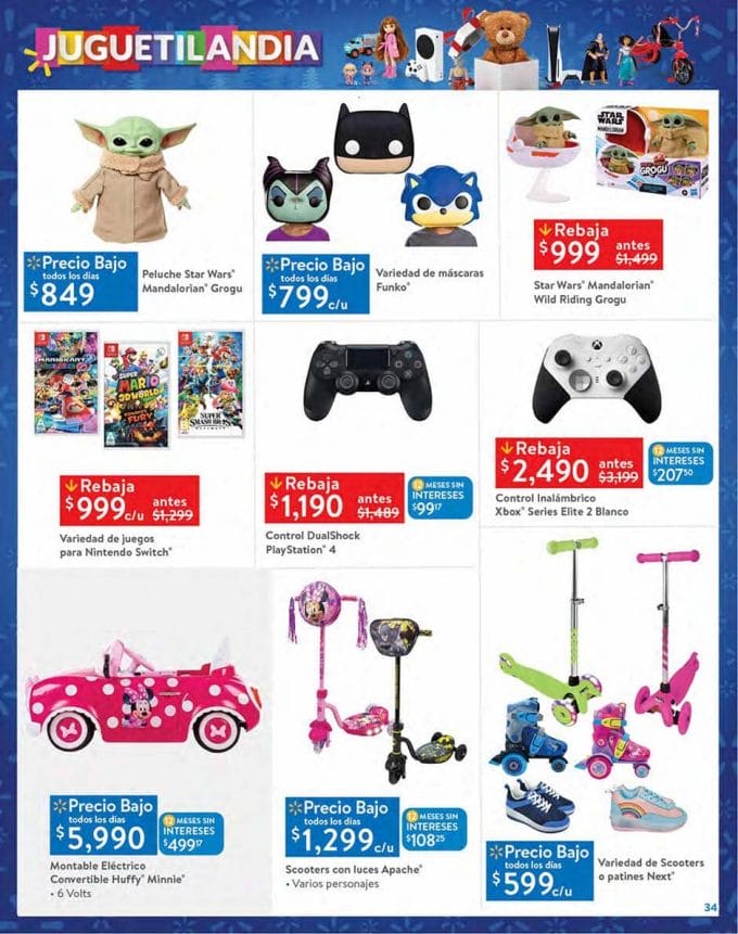 walmart folleto navidad 2022 34
