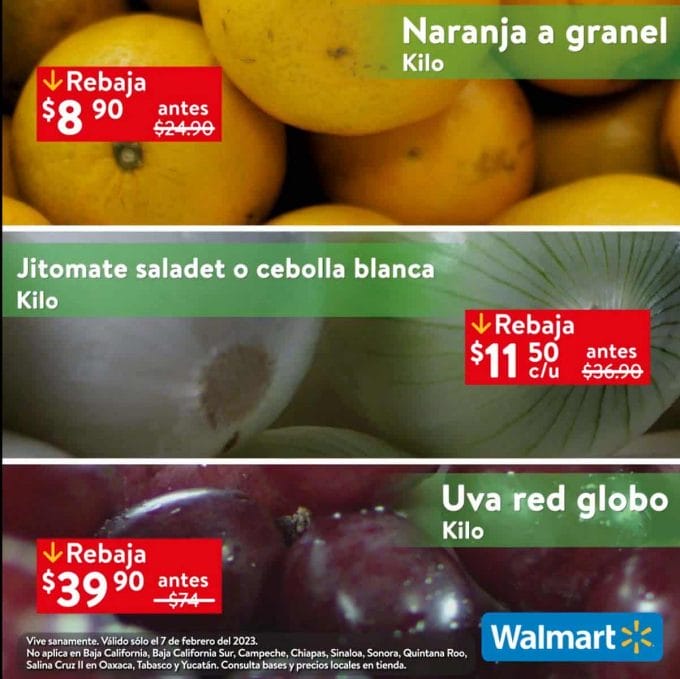 martes frescura walmart feb 7