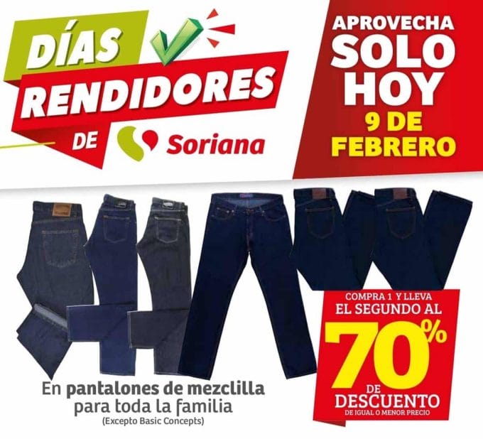 Ofertas Soriana Días Rendidores 9 de febrero 2023 4 soriana ofertas febrero 9 3