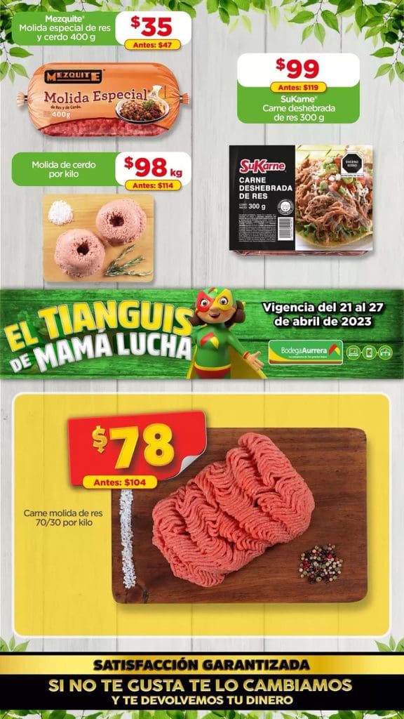 Ofertas Bodega Aurrerá frutas y verduras al 27 de abril 2023 2 bodega aurrera abril 24