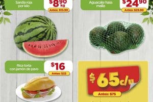 Ofertas Bodega Aurrerá frutas y verduras 7 al 13 de abril 2023