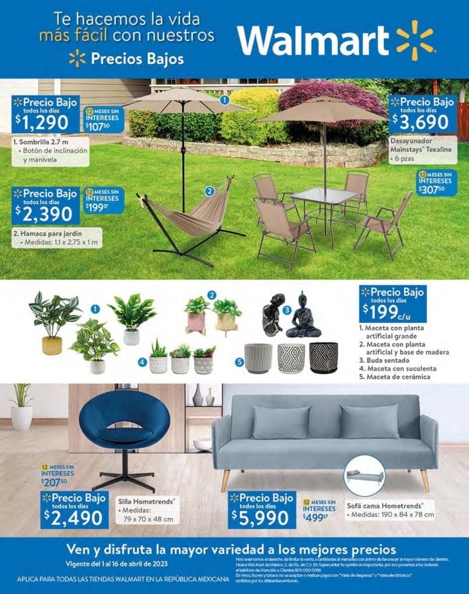Folleto Walmart Semana Santa 1 al 16 de abril 2023 38 walmart folleto abril 2023 37
