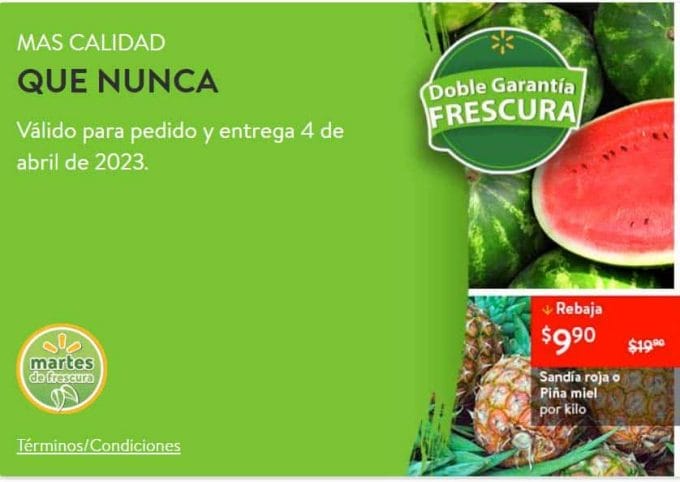 walmart martes frescura abril 3 2