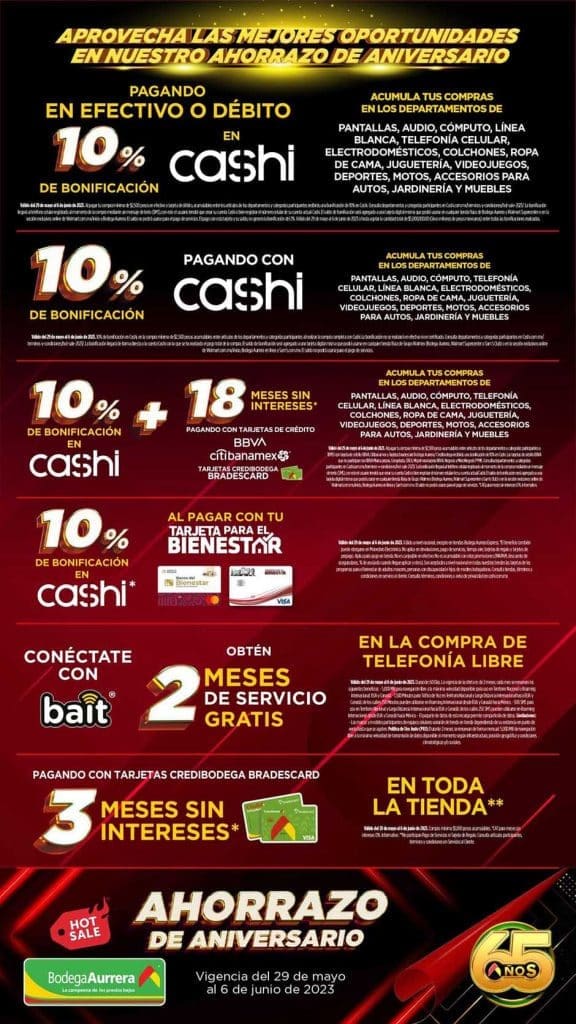 Folleto Bodega Aurrerá Hot Sale 2023 ofertas al 6 de junio 9 folleto bodega aurrera hotsale 2023 8