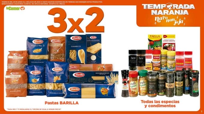 folleto la comer temnporada naranja 2023 2