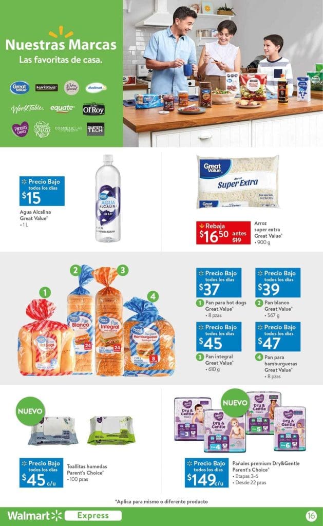 folleto walmart express Junio 2023 16