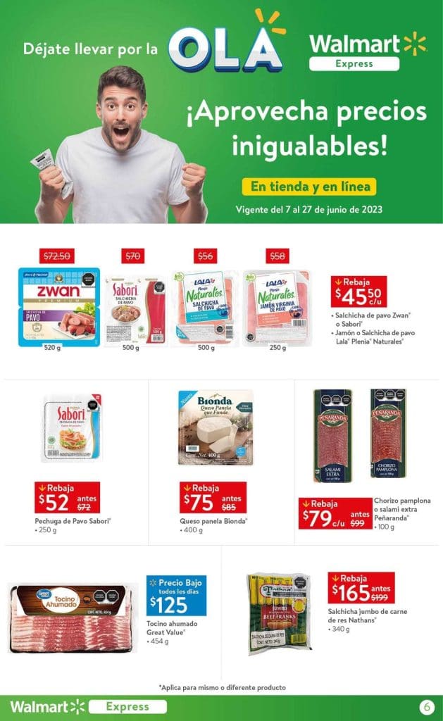 folleto walmart express Junio 2023 6
