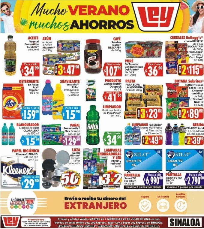 casa ley frutas verduras julio 25 2