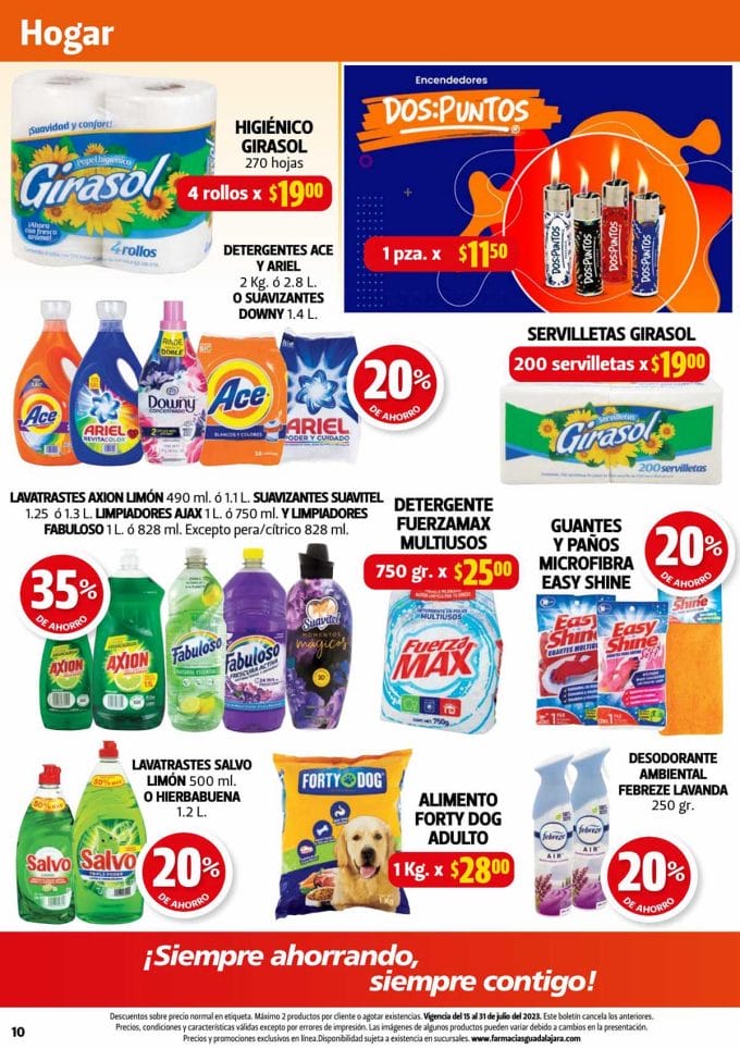 Folleto Farmacias Guadalajara Precios Bajos del 15 al 31 de julio 2023 11 farmacias guadalajara folleto julio 2023 10 1