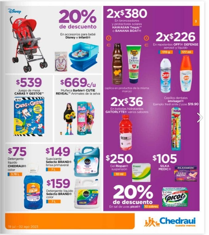 folleto chedraui julio 2023 3