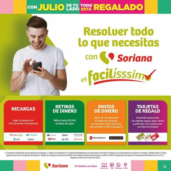 julio regalado 2023 folleto soriana 22