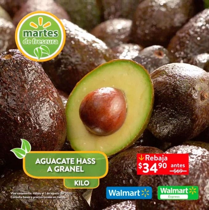 Folleto Martes de Frescura Walmart 1 de agosto 2023 11 martes frescura walmart agosto 1 3