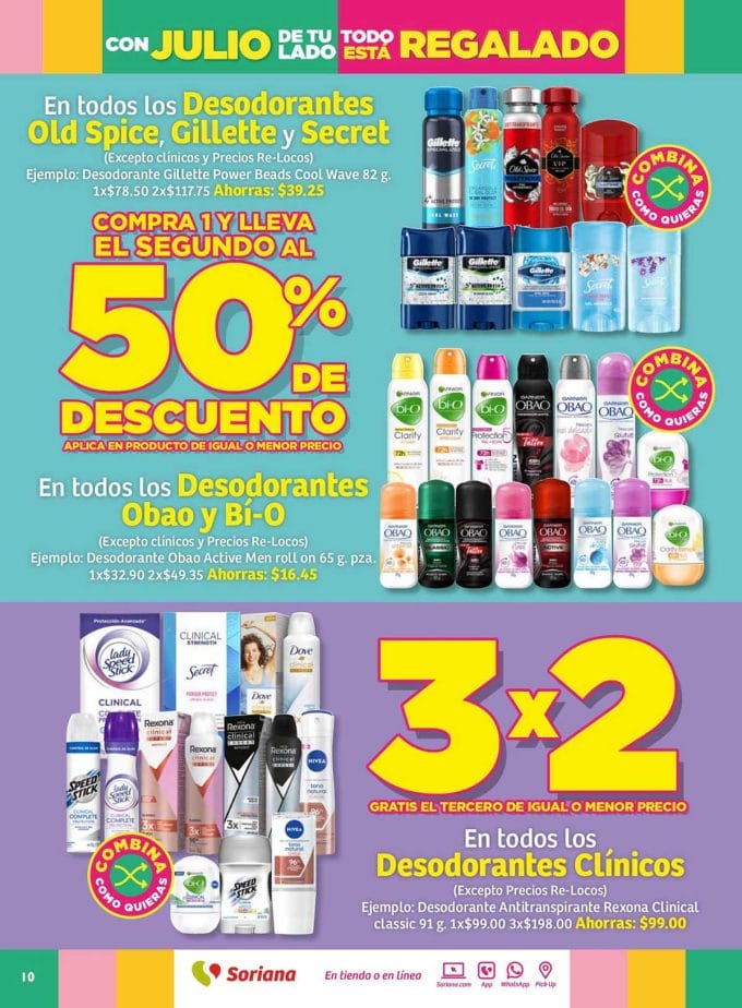 Folleto Julio Regalado 2023 en Soriana Mercado del 6 al 12 de julio 10 soriana mercado folleto julio regalado 2023 10 1