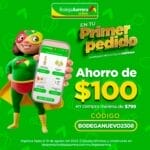 Cupón Bodega Aurrera $100 de bonificación en tu primer pedido online
